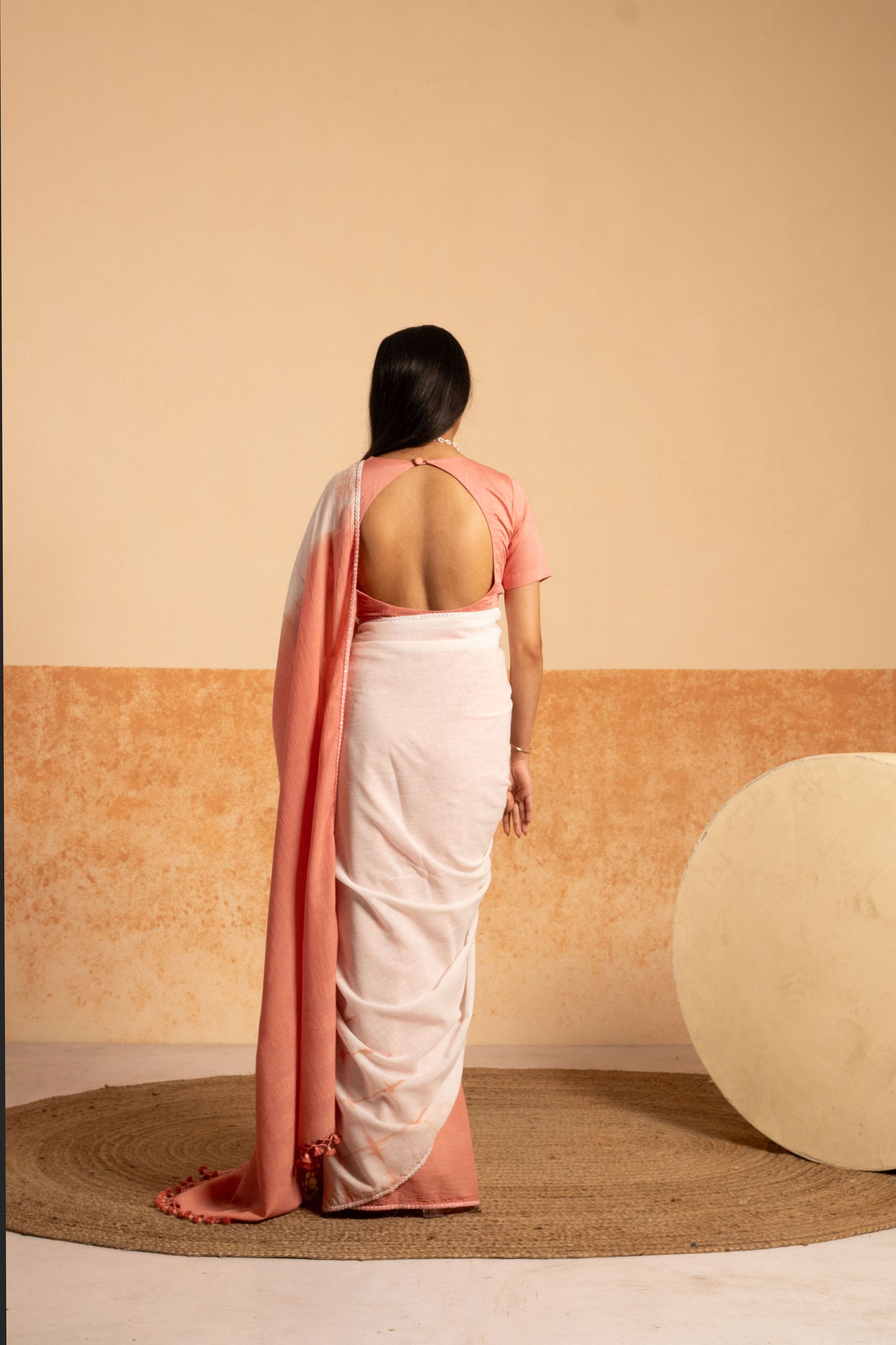 Mauvelous Pink Handwoven Saree