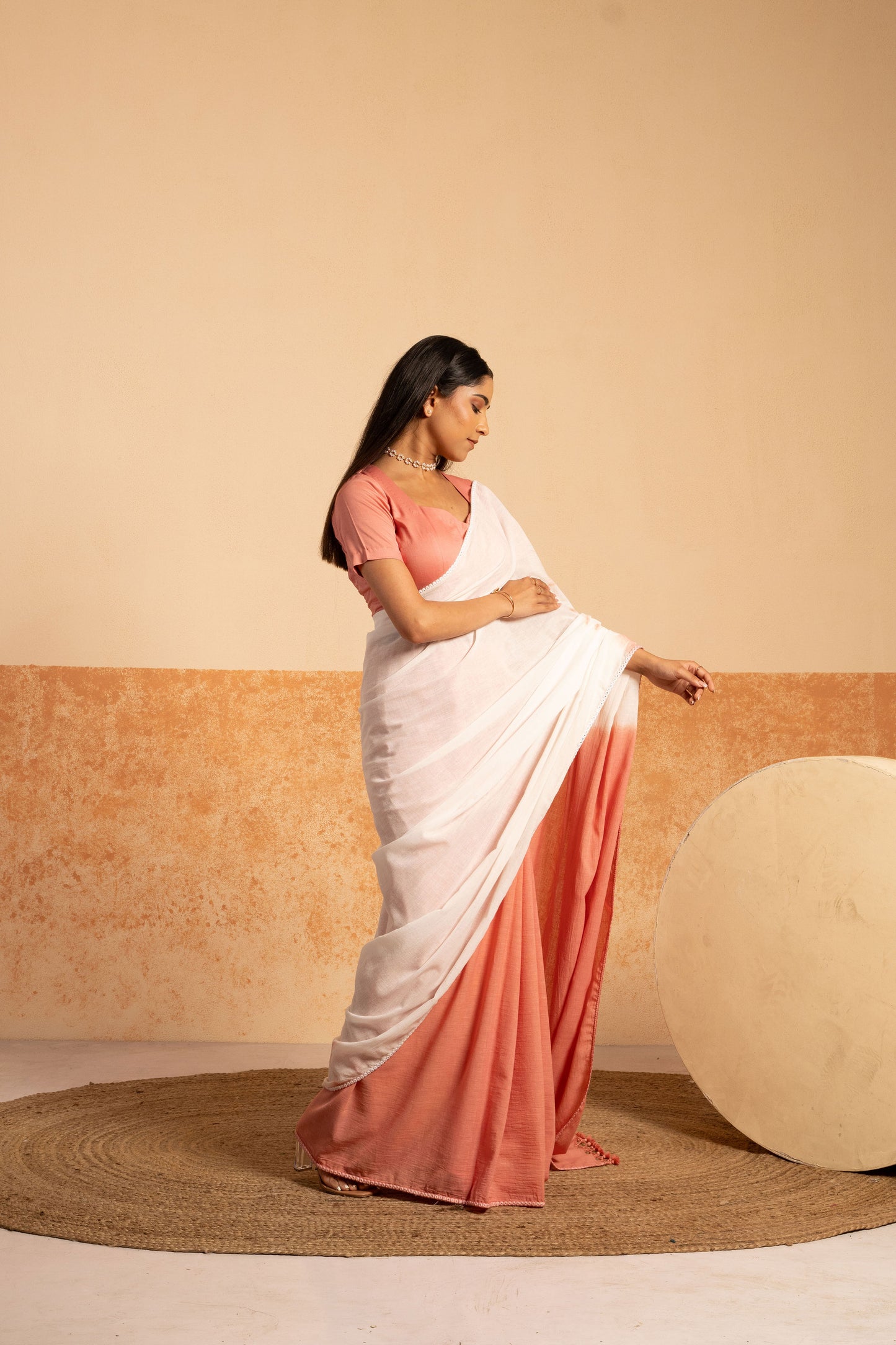 Mauvelous Pink Handwoven Saree
