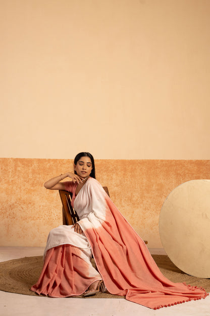 Mauvelous Pink Handwoven Saree